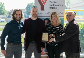 The Jerry McCaw Family Centre receives a $150,000 Ontario Trillium Foundation grant.