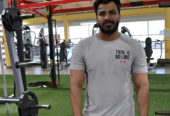 Tashar at Gym