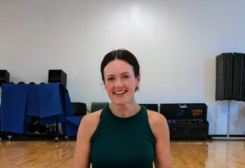 Volunteer sitting