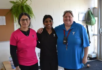 Three ECE Workers