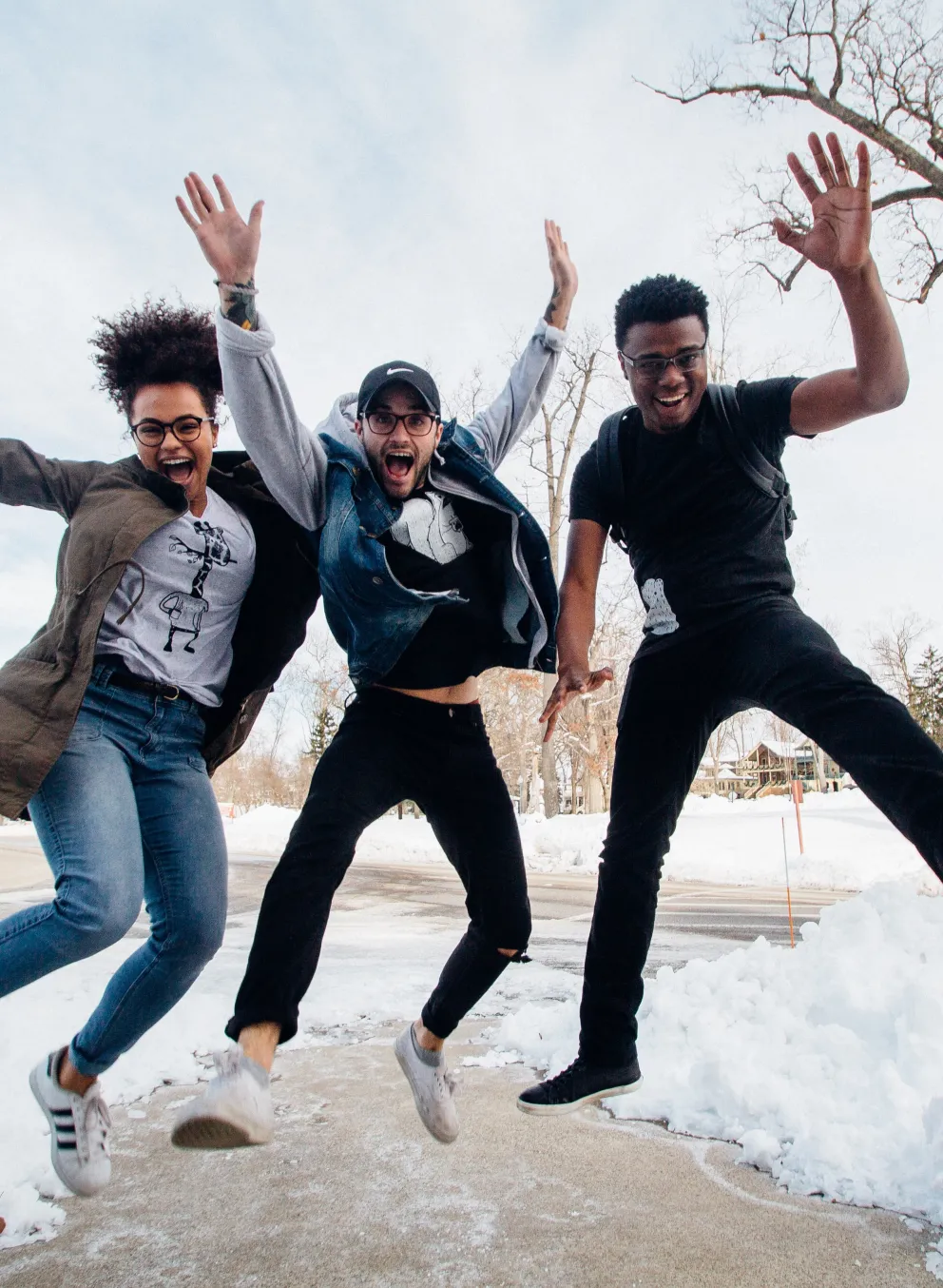 Jumping Students