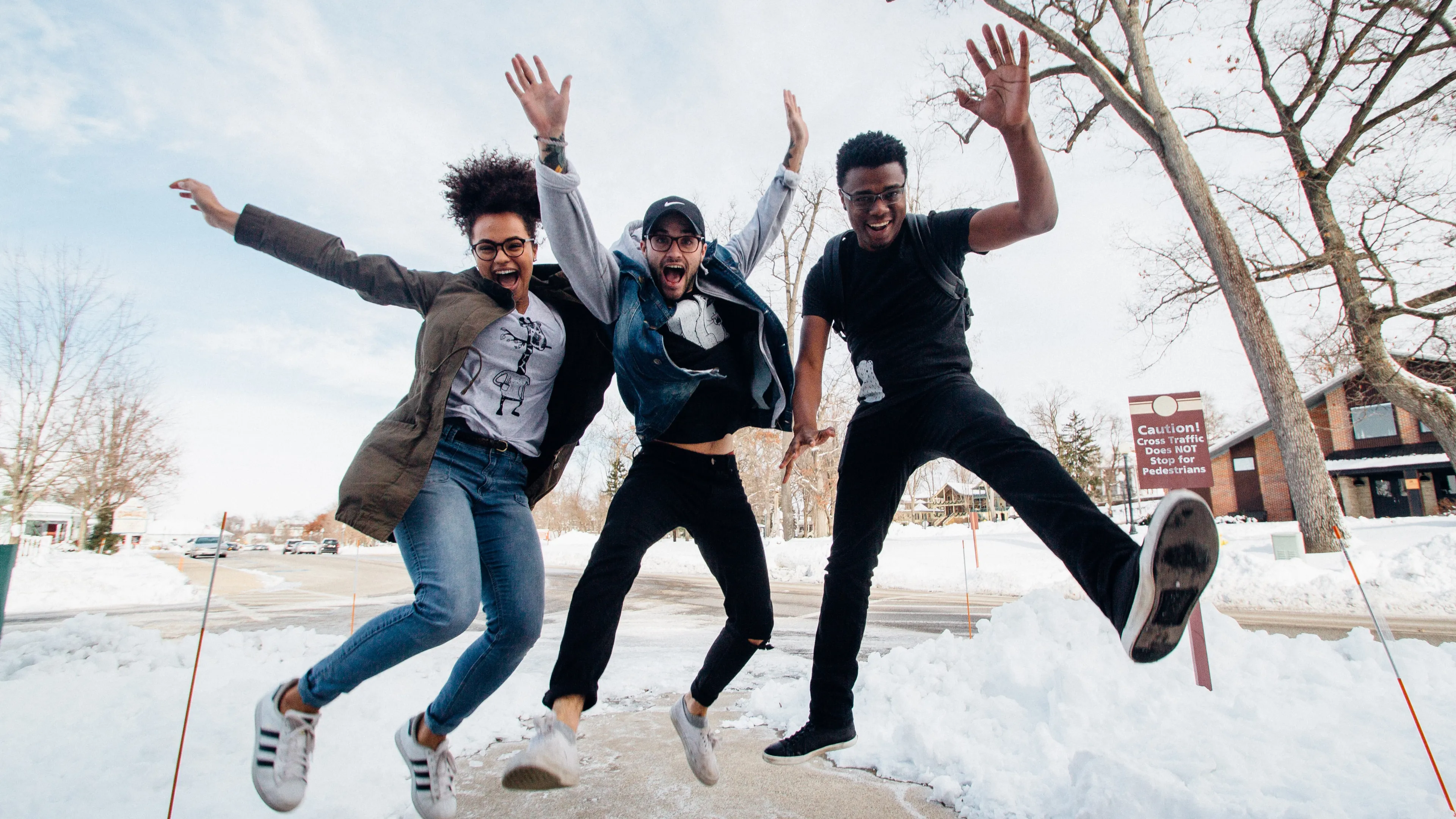Jumping Students
